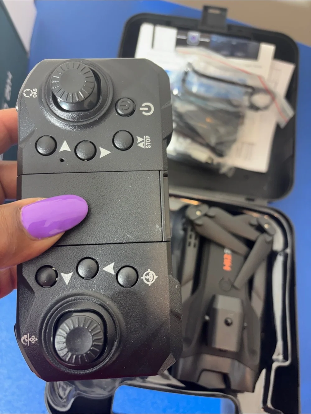 H12 Camera Foldable Drone with Gray and Orange Options